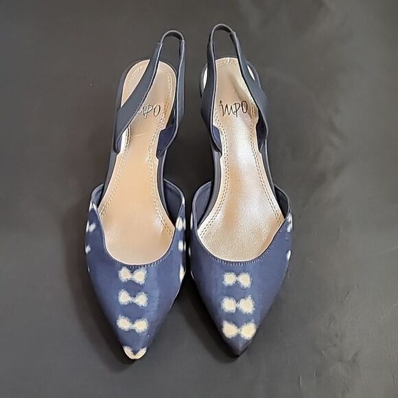 IMPO POINTE TOE SLINGBACK LOW HEEL SHOE - Picture 2 of 14